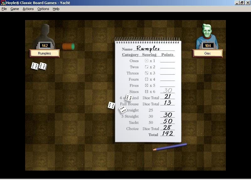 Hoyle Classic Board Games PC Review and Full Download Old PC Gaming