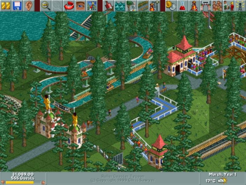 RollerCoaster Tycoon (1999) PC Review and Full Download Old PC Gaming