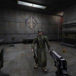 You fight lots of cardboard bad guys....