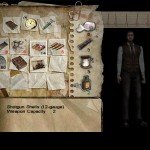 The inventory screen.