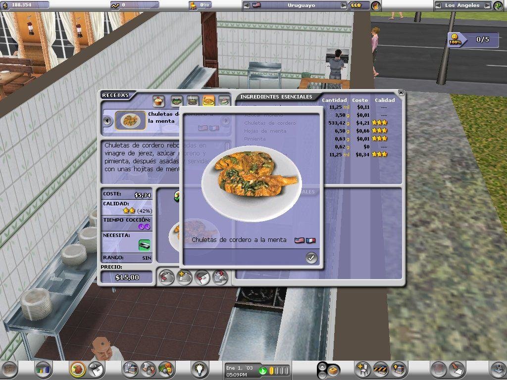 Restaurant empire (2003) pc review and full download | old pc gaming.