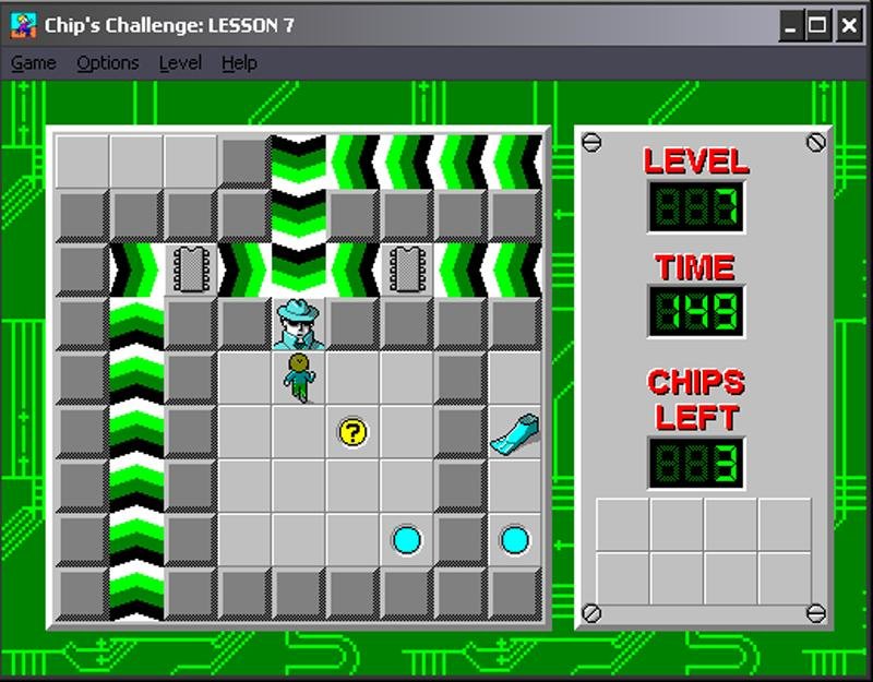 Chip's Challenge (1991) PC Review and Full Download Old PC Gaming