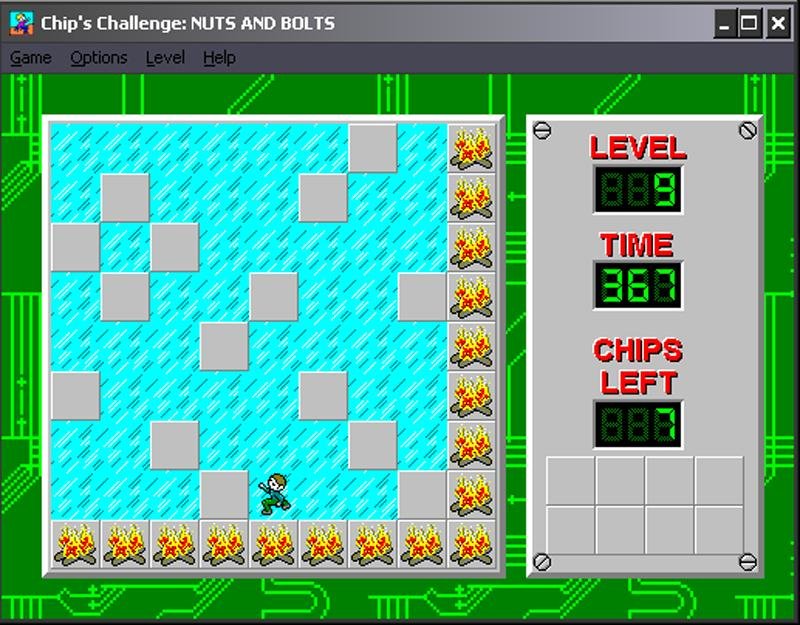 Chip s Challenge 1991 PC Review and Full Download 