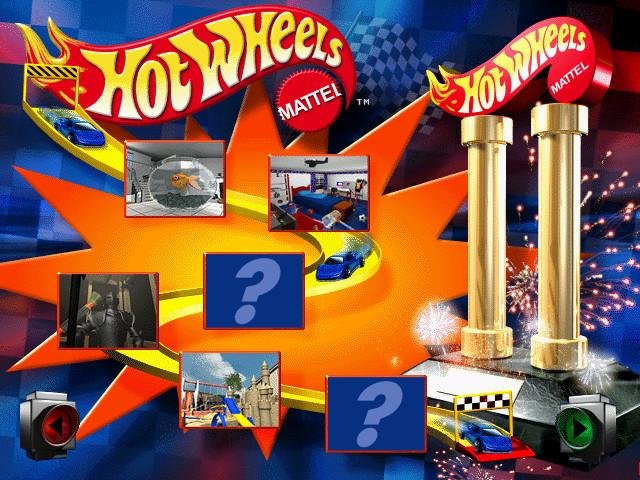 Hot Wheels Stunt Track Driver Game