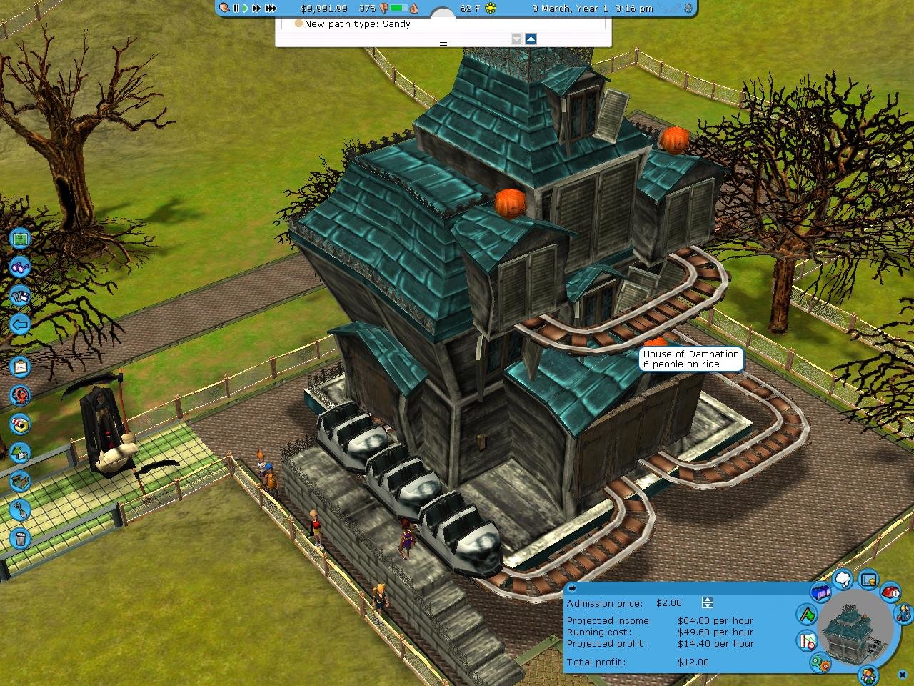 Rollercoaster Tycoon 3 for Mac OSX 