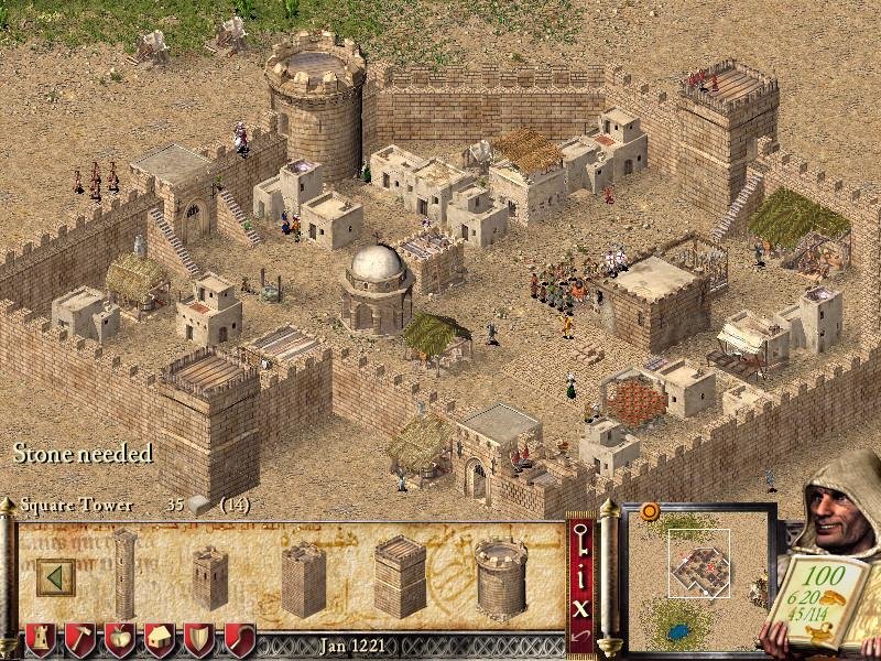 Defend your fortress and your people during the Crusades