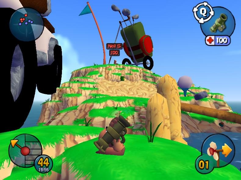 worms 3d 2004 pc review and full download old pc gaming