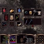 Ransaking the stuff of a fallen enemy hero.